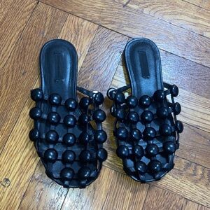 Alexander Wang Black Sandals. Excellent Condition. Size 37 - Dustbag included